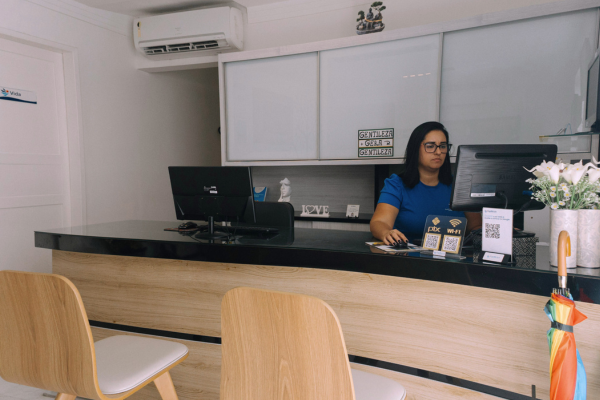 Recepção da Clínica Equilíbrius Psicologia e Neuropsicologia