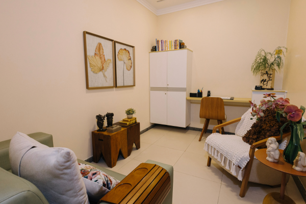 Recepção da Clínica Equilíbrius Psicologia e Neuropsicologia